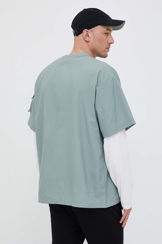 Odzież adidas t-shirt IC3731 zielony