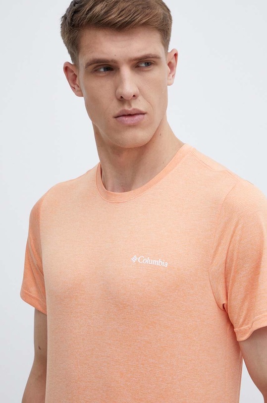 Columbia t-shirt sportowy Hike Hike regular pomarańczowy 1990391