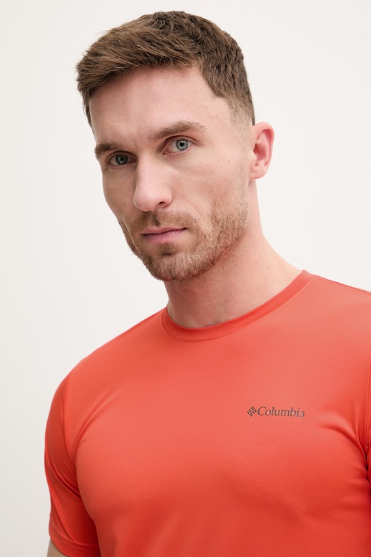 Columbia t-shirt sportowy Columbia Hike pomarańczowy 1990391