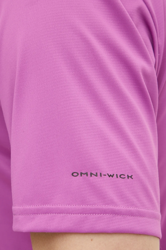 Спортивна футболка Columbia Columbia Hike 1990391 фіолетовий