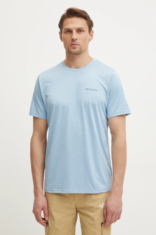 Спортивна футболка Columbia Columbia Hike regular блакитний 1990391