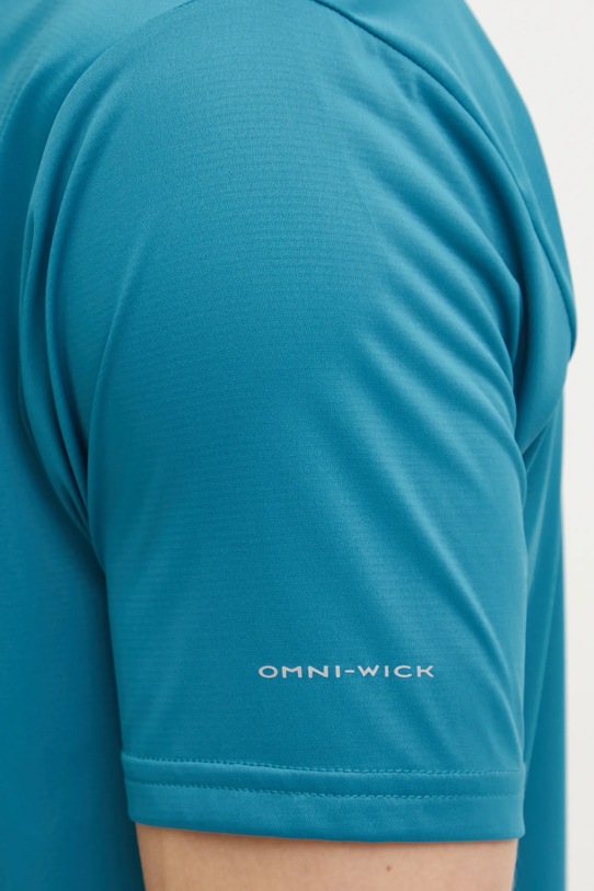 Columbia sportos póló Columbia Hike 1990391 türkiz