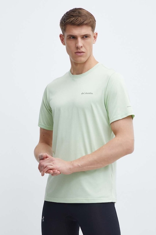 Columbia t-shirt sportowy Hike Hike regular zielony 1990391