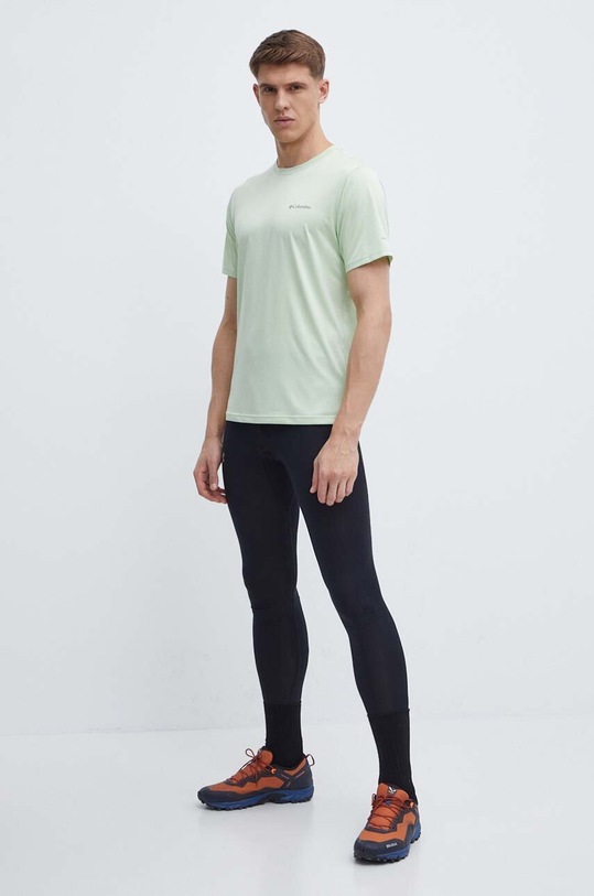 Columbia t-shirt sportowy Hike Hike 1990391 zielony SS25