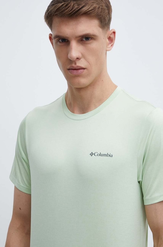 Columbia t-shirt sportowy Hike Hike zielony 1990391