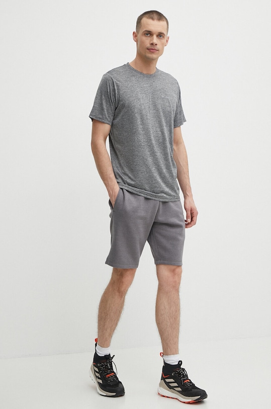 Columbia t-shirt sportowy Hike Hike 1990391 szary SS25