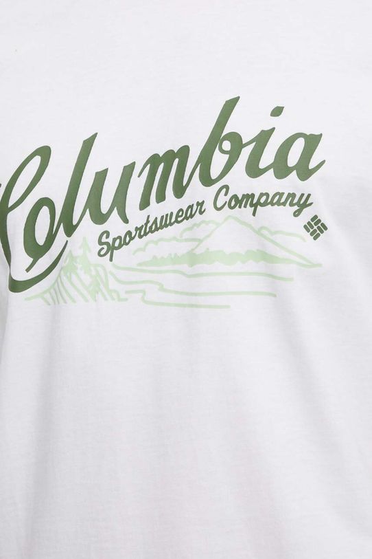 Pamučna majica Columbia Rockaway River 2022181 bijela