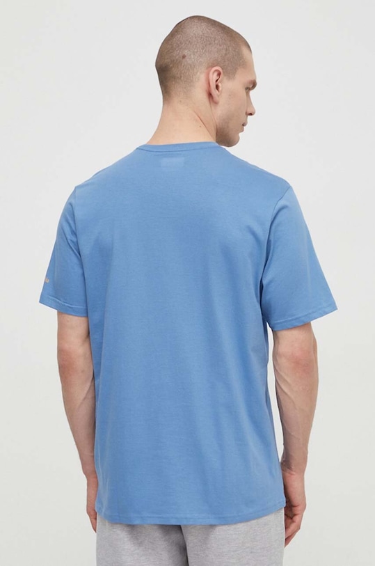 Одежда Хлопковая футболка Columbia 2022181 голубой