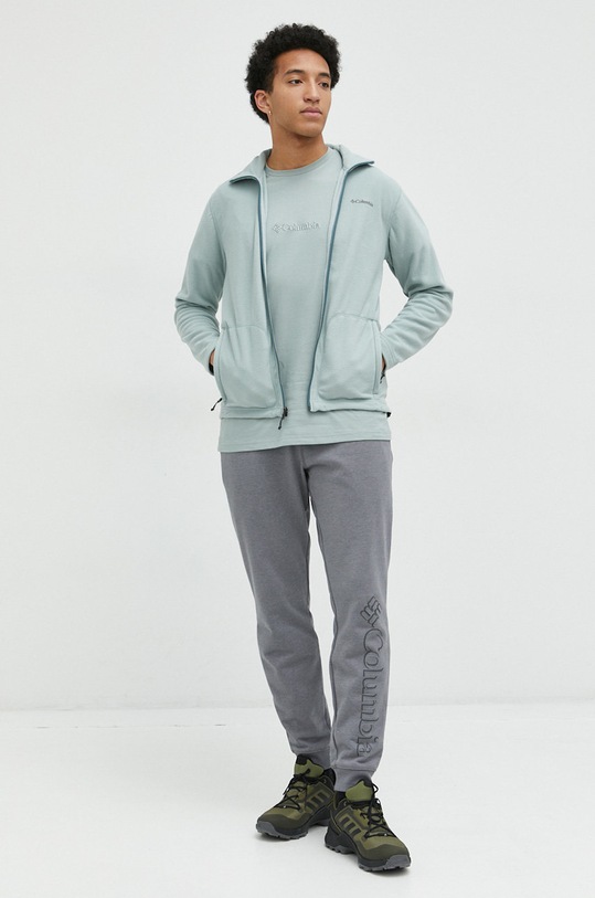 Columbia t-shirt 2036431 zielony SS23