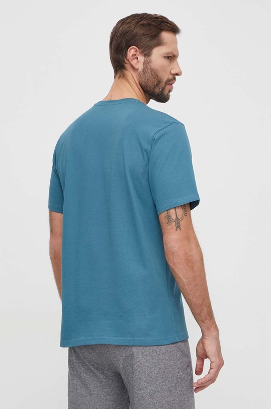 Odzież Columbia t-shirt bawełniany Explorers Canyon 2036441 turkusowy