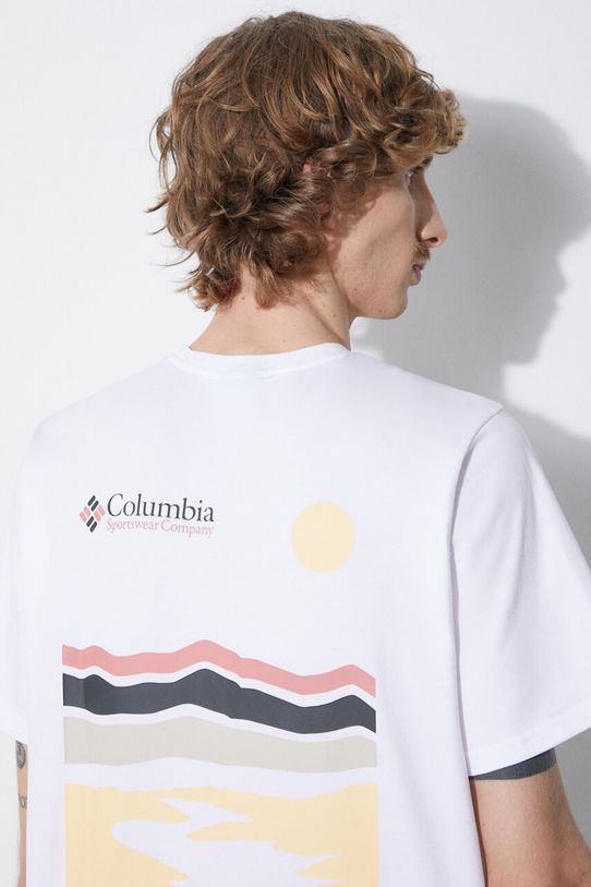 Βαμβακερό μπλουζάκι Columbia