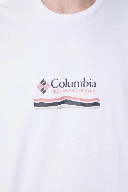 Хлопковая футболка Columbia 2036451