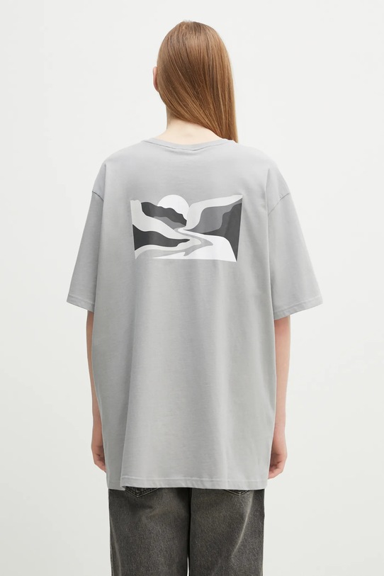 Odzież Columbia t-shirt bawełniany 2036451 szary