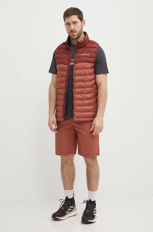 Bavlnené tričko Columbia Explorers Canyon 2036451 sivá SS25