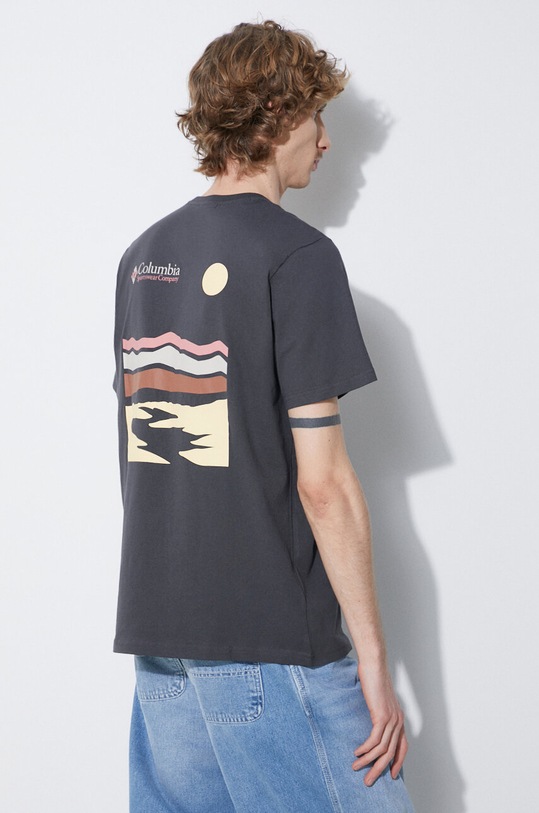 Clothing Columbia cotton t-shirt 2036451 gray