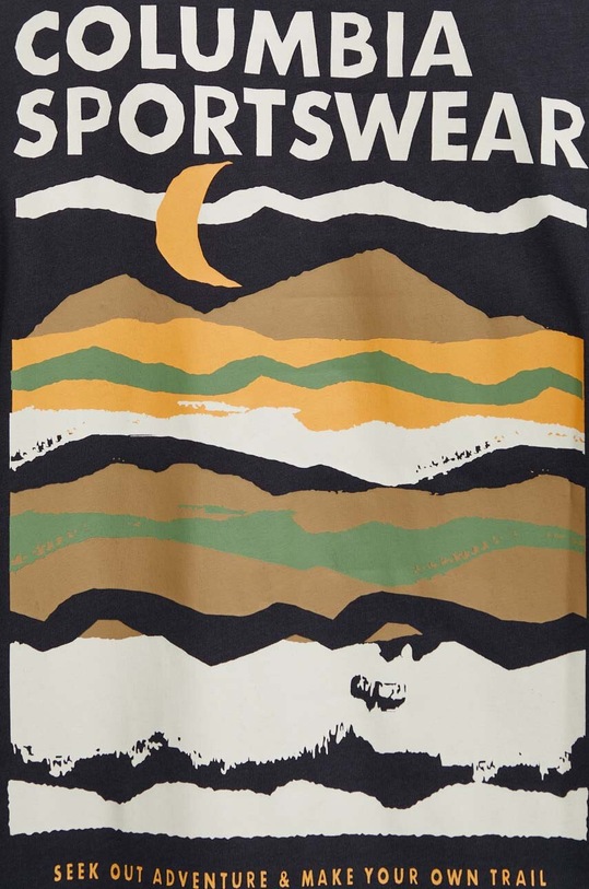 Columbia tricou din bumbac negru 2036451