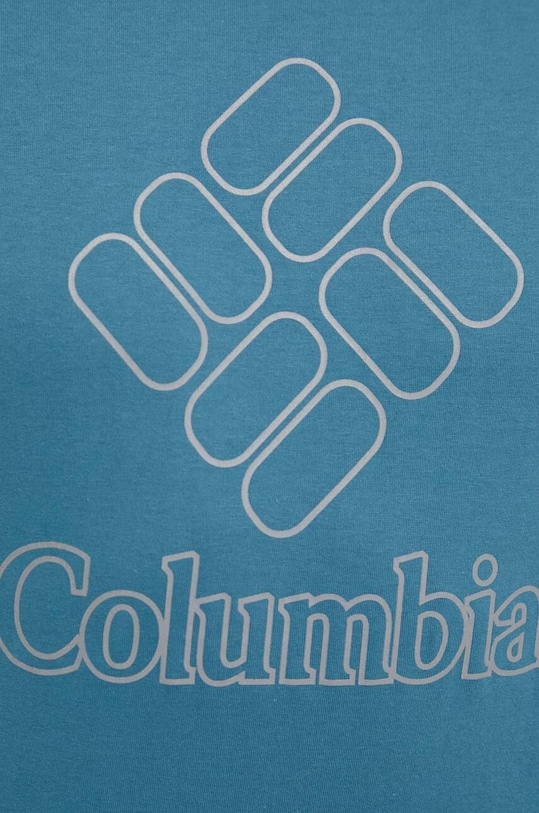 Columbia t-shirt sportowy Pacific Crossing II Pacific Crossing II 2036472 turkusowy