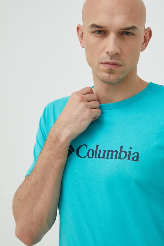 Columbia t-shirt turkusowy 1680053.SS23