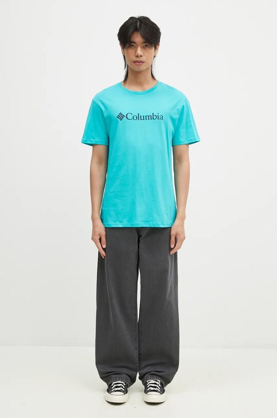 Columbia tricou 1680053.SS23 turcoaz