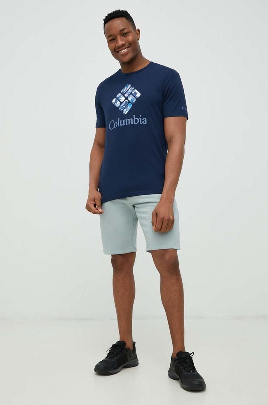 Columbia tricou din bumbac 1888813.SS23 bleumarin SS23