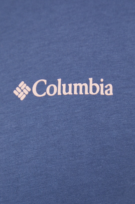 Хлопковая футболка Columbia 1934824.SS23 голубой