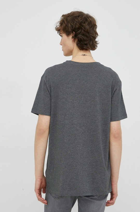 Odzież Lee t-shirt bawełniany L66JWTON szary