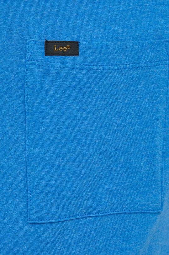 Lee t-shirt bawełniany L66JWTA13 niebieski