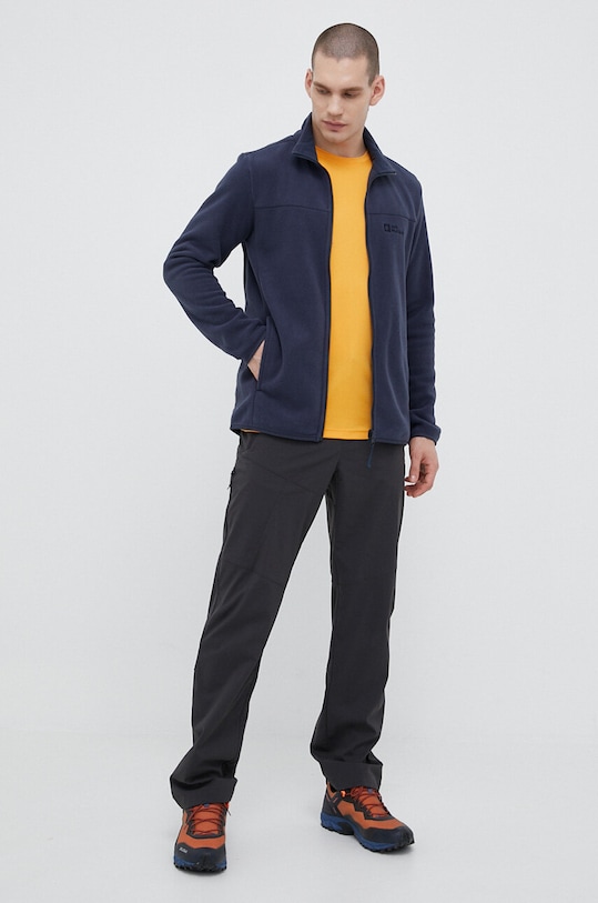 Αθλητικό μπλουζάκι Jack Wolfskin Tech 1807072 πορτοκαλί SS24