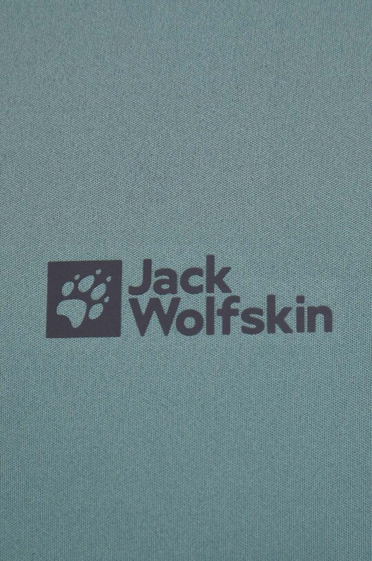 Αθλητικό μπλουζάκι Jack Wolfskin Tech 1807072 πράσινο