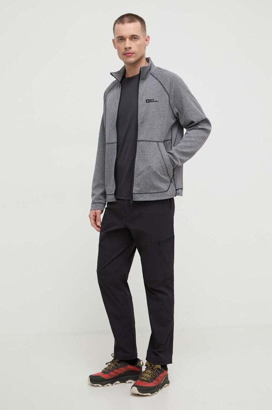 Спортивная футболка Jack Wolfskin 10 1807072 чёрный SS24