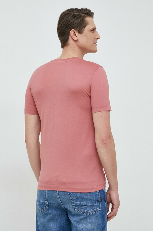 Odzież BOSS t-shirt bawełniany 50486210 różowy
