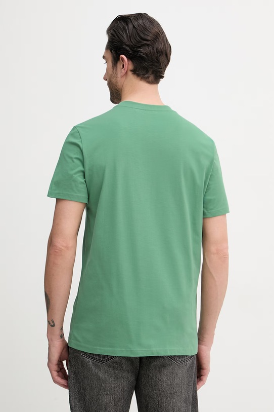 Odzież BOSS t-shirt bawełniany T-Shirt RN 50491706 zielony