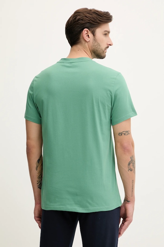 Одежда Хлопковая футболка BOSS 50491706 зелёный