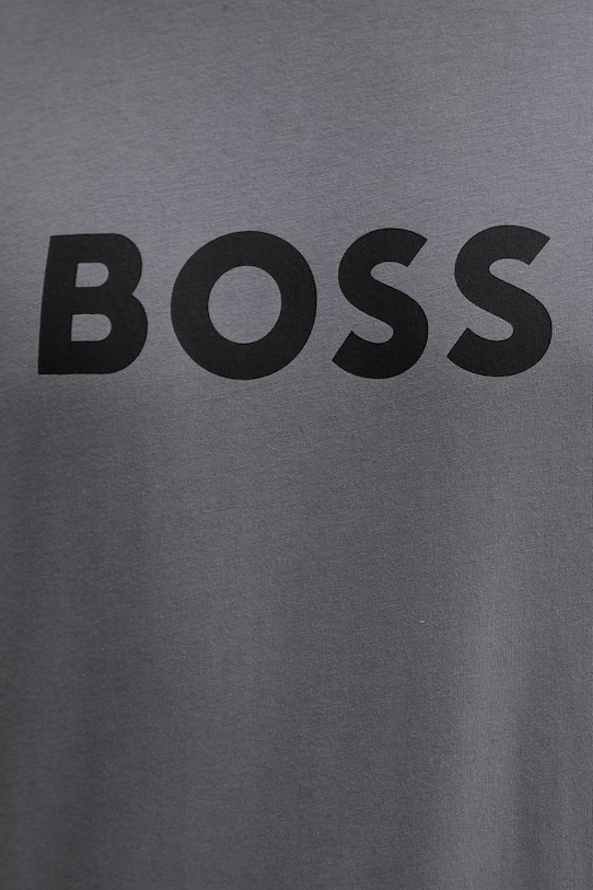 BOSS t-shirt bawełniany szary 50491706