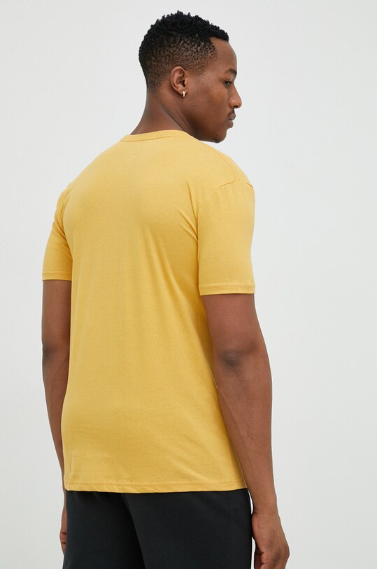 Îmbrăcăminte Quiksilver tricou din bumbac EQYZT07215 galben