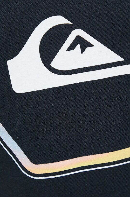 Bavlněné tričko Quiksilver EQYZT07227 černá