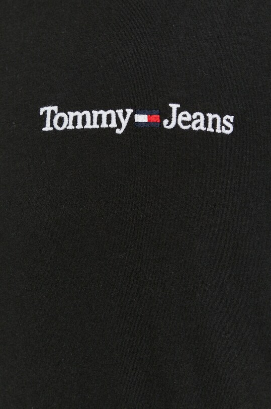 Bavlnené tričko Tommy Jeans DM0DM15790.PPYX čierna