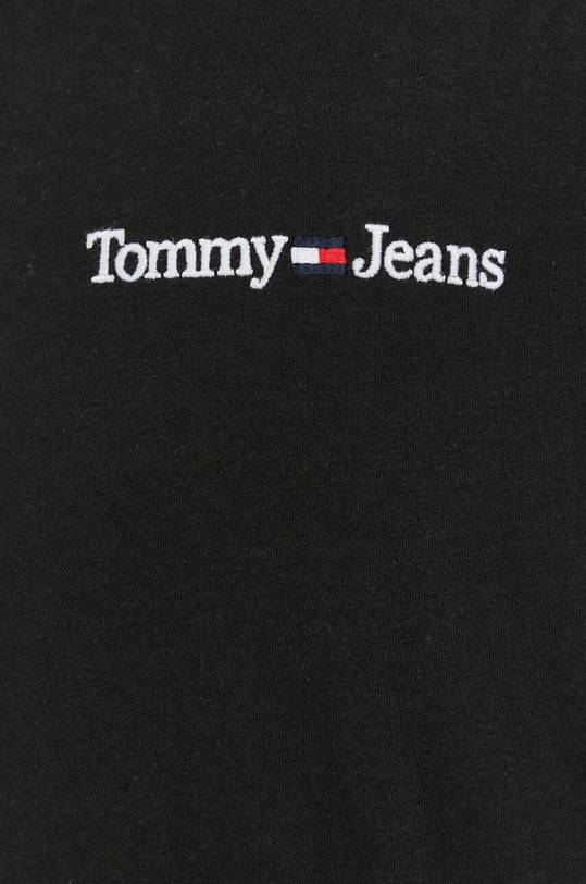 Bavlněné tričko Tommy Jeans DM0DM15790.PPYX černá