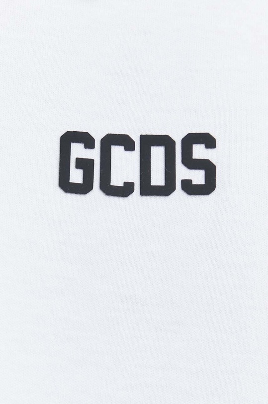 Βαμβακερό μπλουζάκι GCDS CC94M130103 λευκό