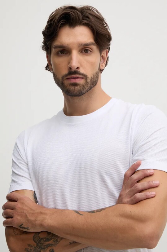 BOSS tricou alb 50452680