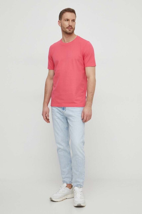 Футболка BOSS 50452680 розовый AA00