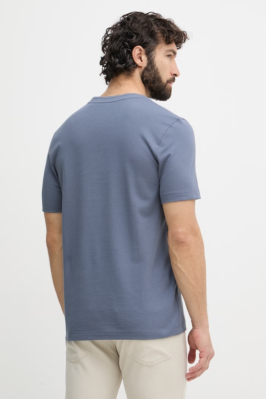 Ρούχα BOSS t-shirt Ανδρικό με βαμβάκι Tiburt 240 50452680 μπλε