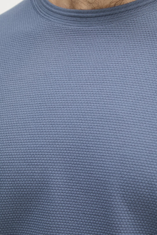 BOSS t-shirt Ανδρικό με βαμβάκι Tiburt 240 50452680 μπλε