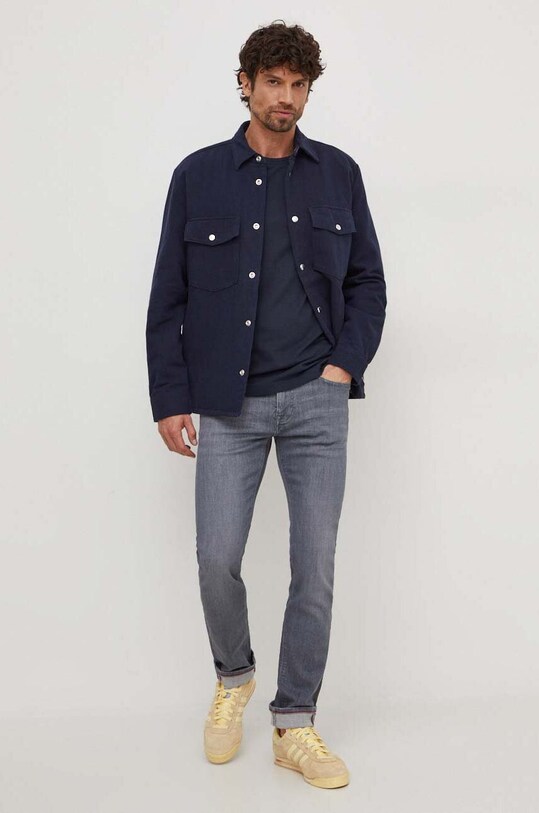 BOSS tricou 50452680 bleumarin AA00