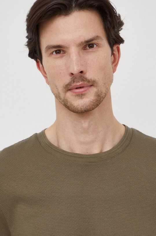 BOSS t-shirt zielony 50452680