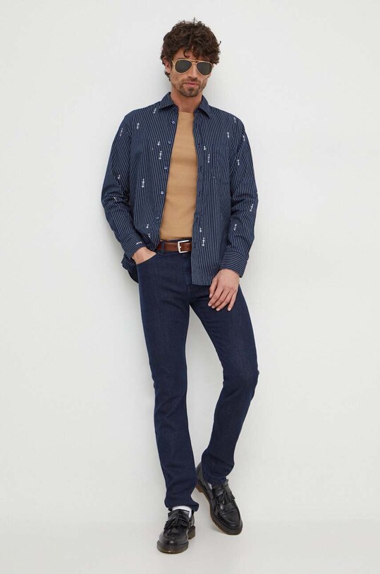 BOSS tricou 50452680 bej AA00
