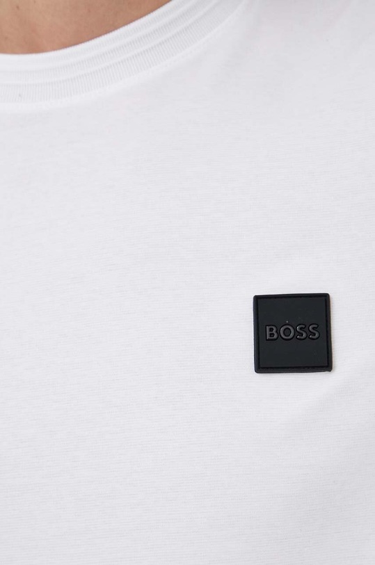 BOSS t-shirt bawełniany 50485158 biały