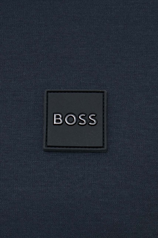 BOSS pamut póló 50485158 sötétkék