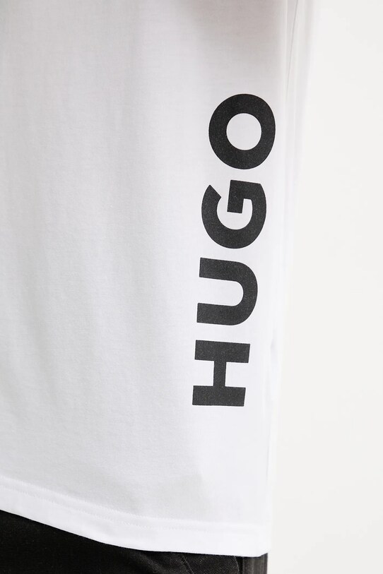 Plážové tričko HUGO biela 50493727