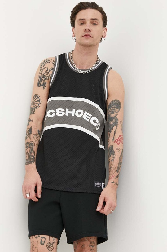 DC t-shirt sovrastampa nero ADYKT03210